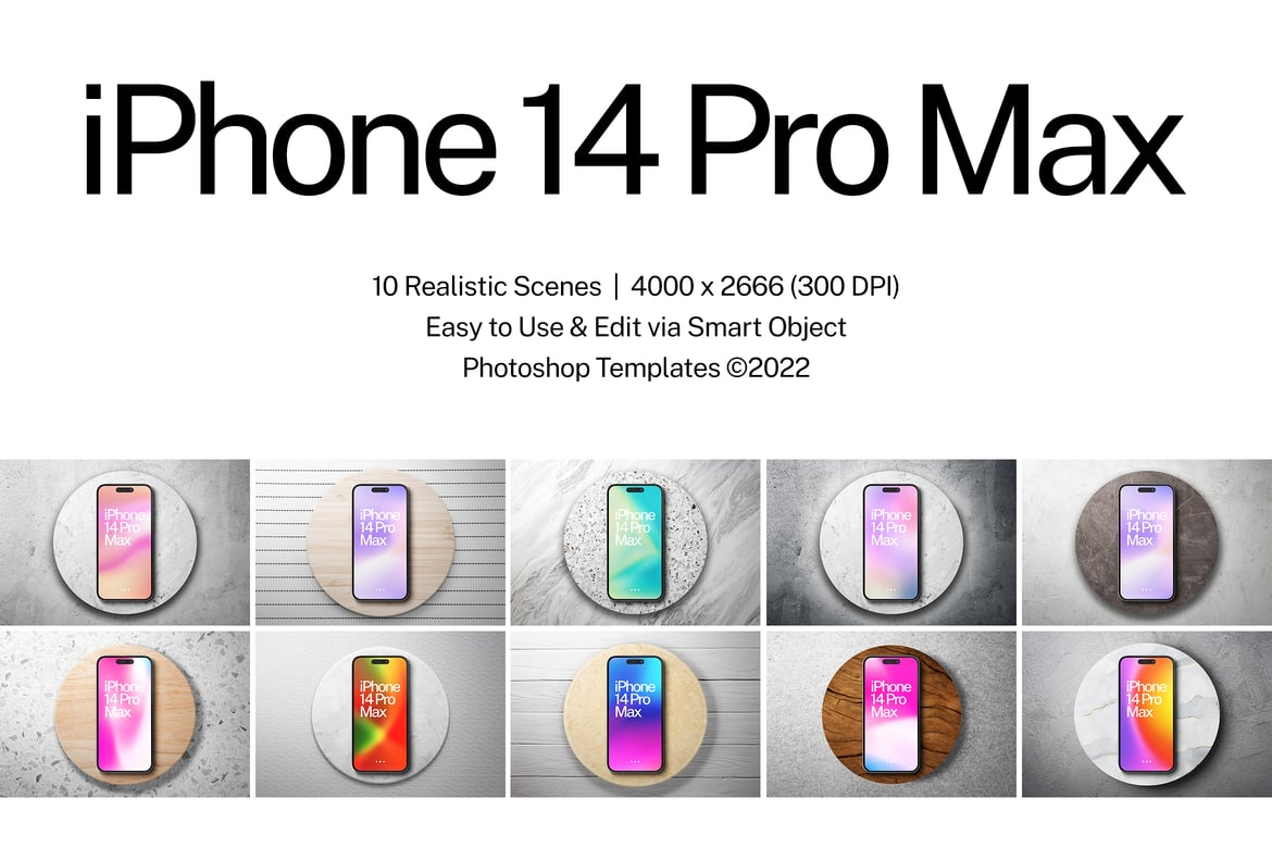 iPhone 14 Pro Mockups v1（706530）-技能树